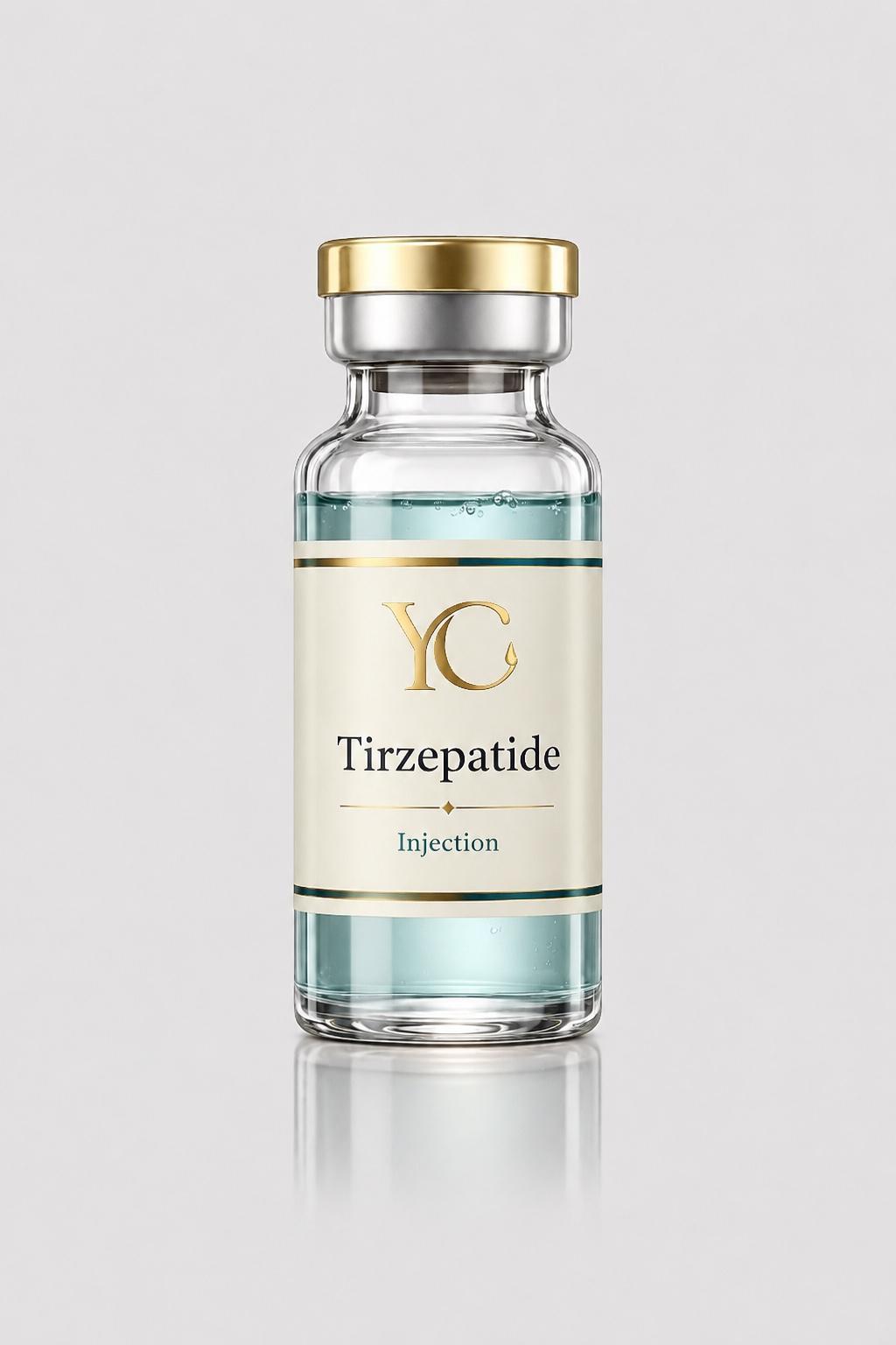 Tirzepatide injection vial